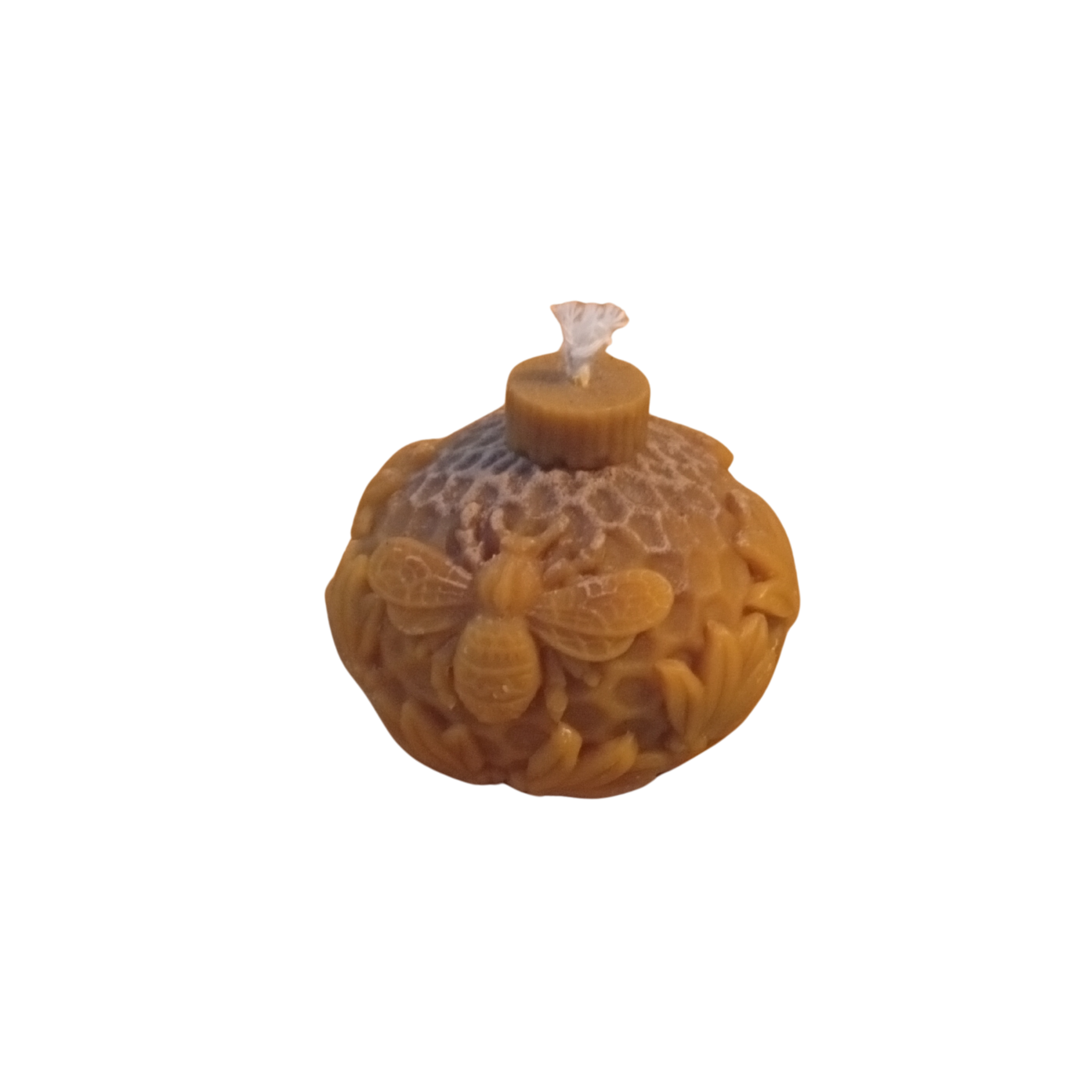 Svijeće od pčelinjeg voska - bombica sa listićima