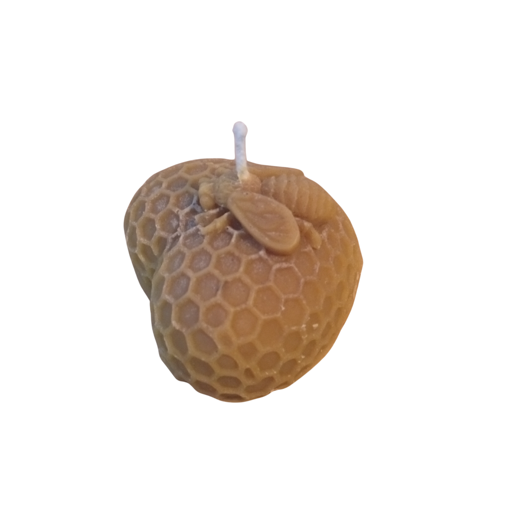 Svijeće od pčelinjeg voska - oblik srce